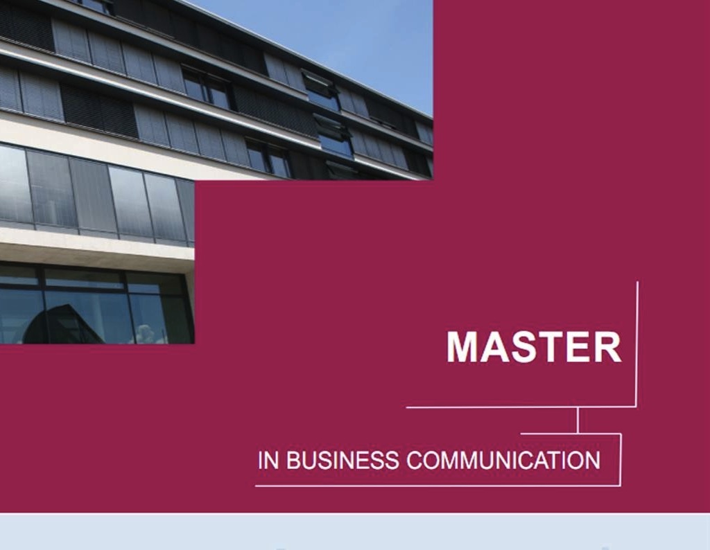 Présentation du Master en Business Communication